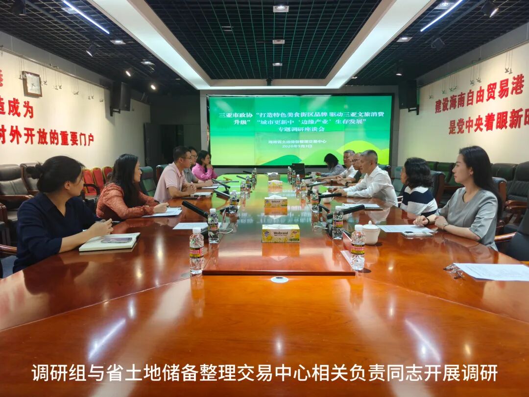 市政协调研海口等四市县